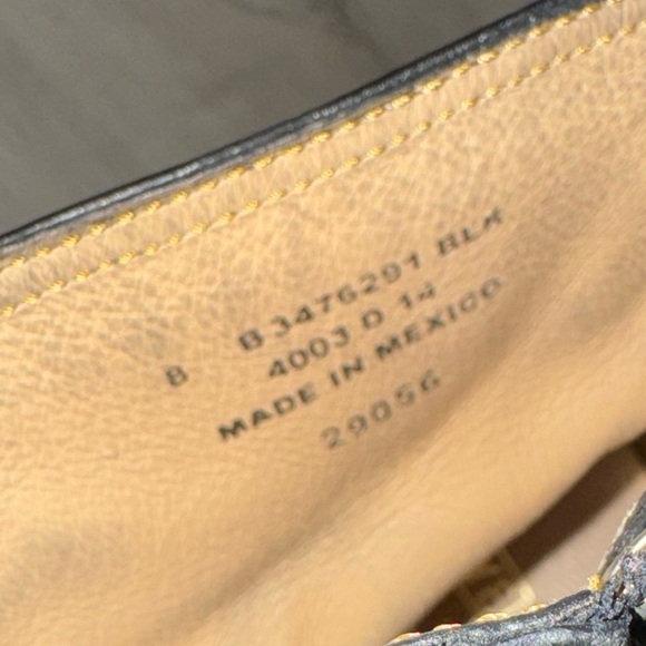 LEATHER FRYE BOOTS SIZE 8 WOMANS ALL BLACK - Picture 9 of 10